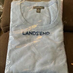 Lands' End Light Blue Sweater